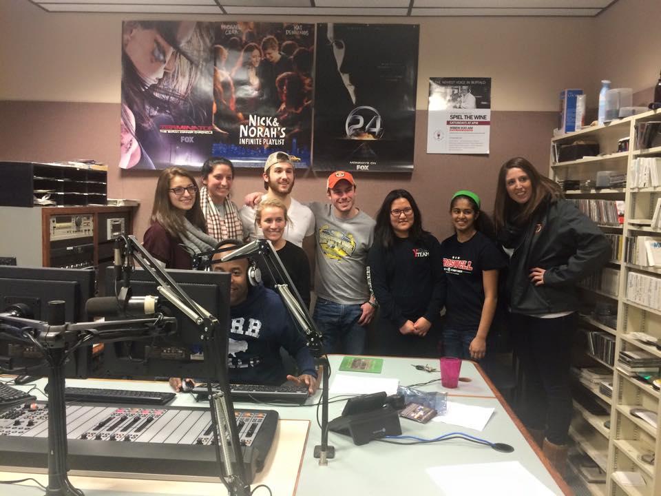 Buff State Athletes in the Kiss 98.5 Studio